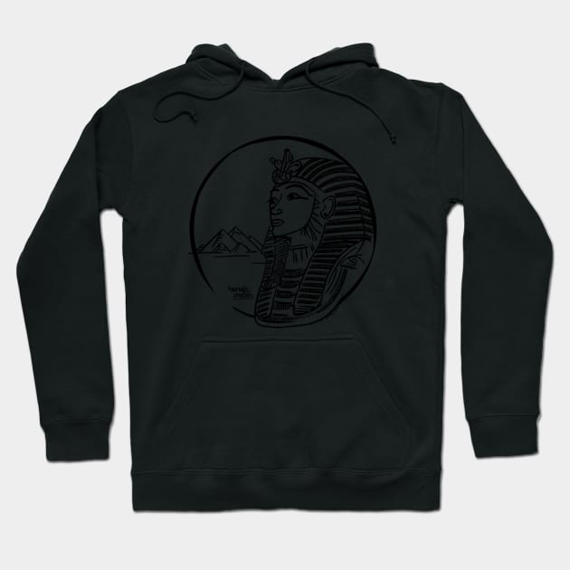 Egypt: Tomb of Tut Ankh Amun Hoodie by Aurealis